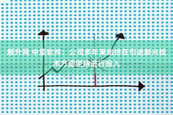顺升网 中望软件：公司多年来始终在引进新兴技术方面坚持进行投入
